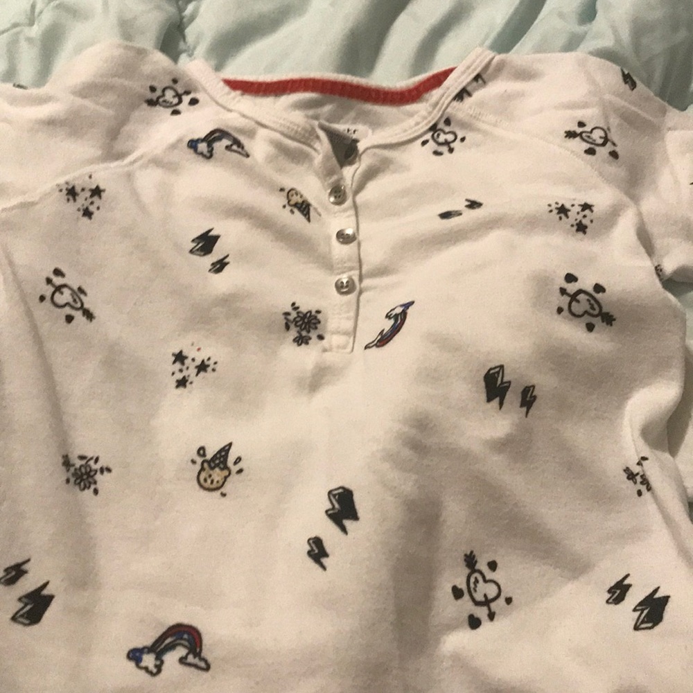 White design shirt size 10/12